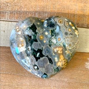 Ocean Jasper Heart